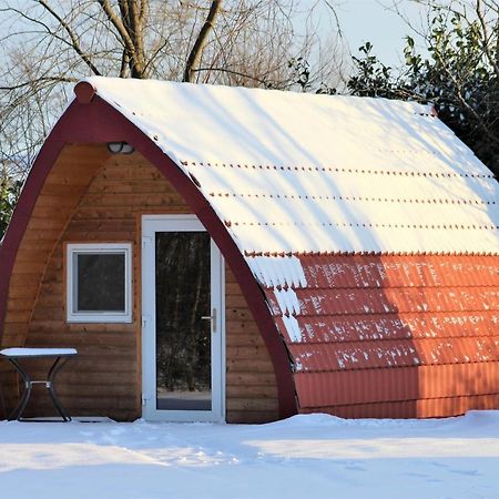 Luxe Eco Pod Op Camping De Stal Drijber Экстерьер фото