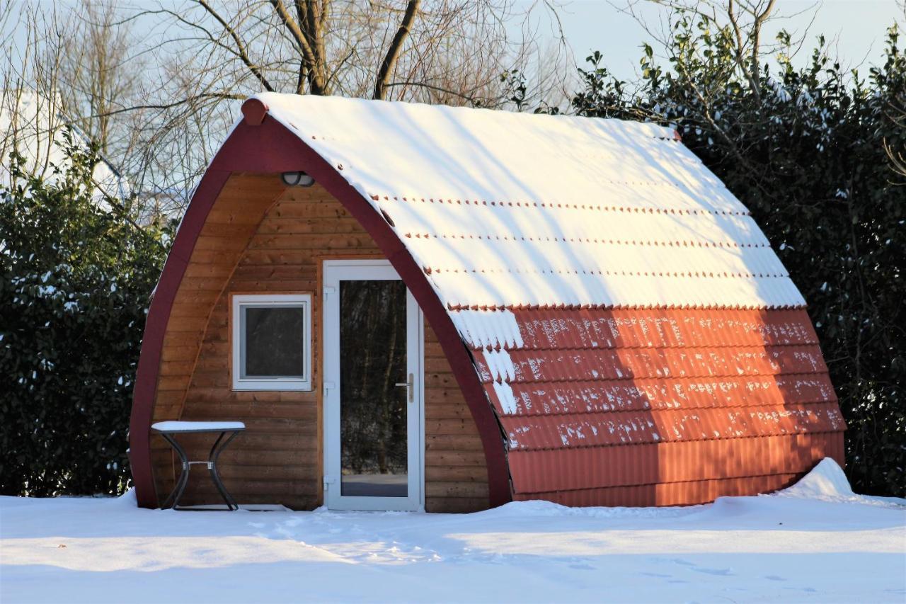 Luxe Eco Pod Op Camping De Stal Drijber Экстерьер фото
