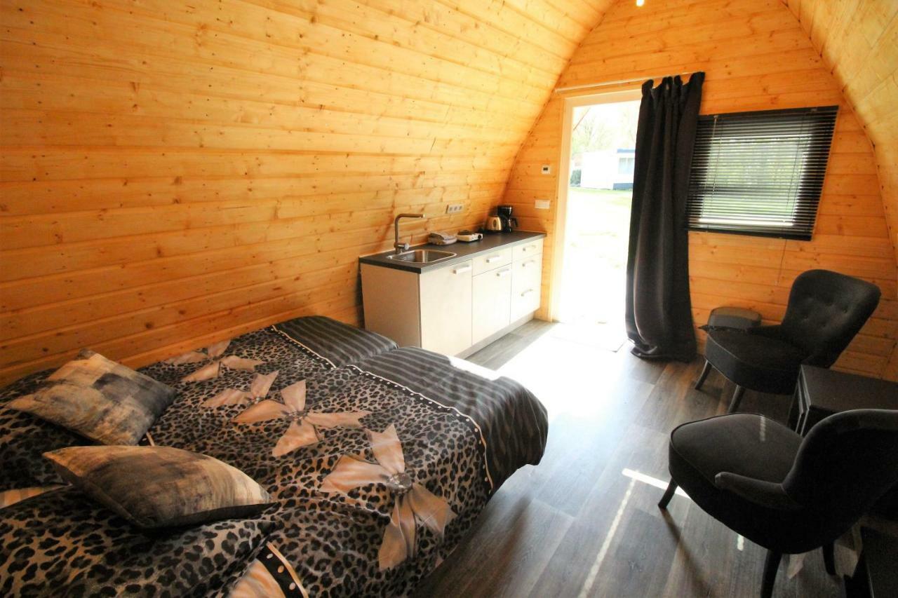 Luxe Eco Pod Op Camping De Stal Drijber Экстерьер фото